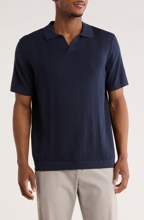 Ricky Johnny Collar Sweater Polo