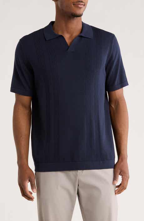 James Campbell Ricky Johnny Collar Sweater Polo