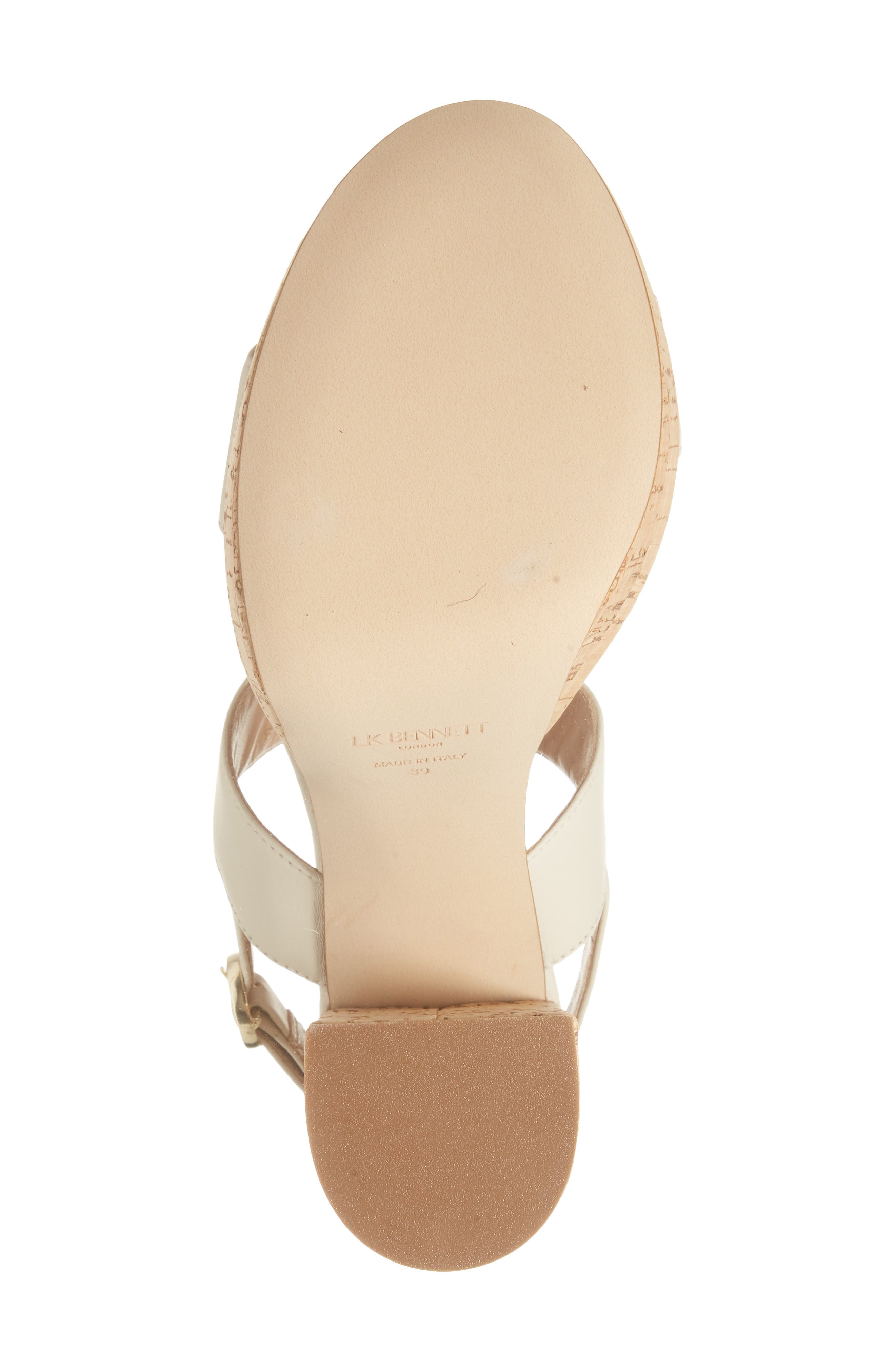 LK Bennett Misty Slingback Platform Sandal, Alternate, color, 