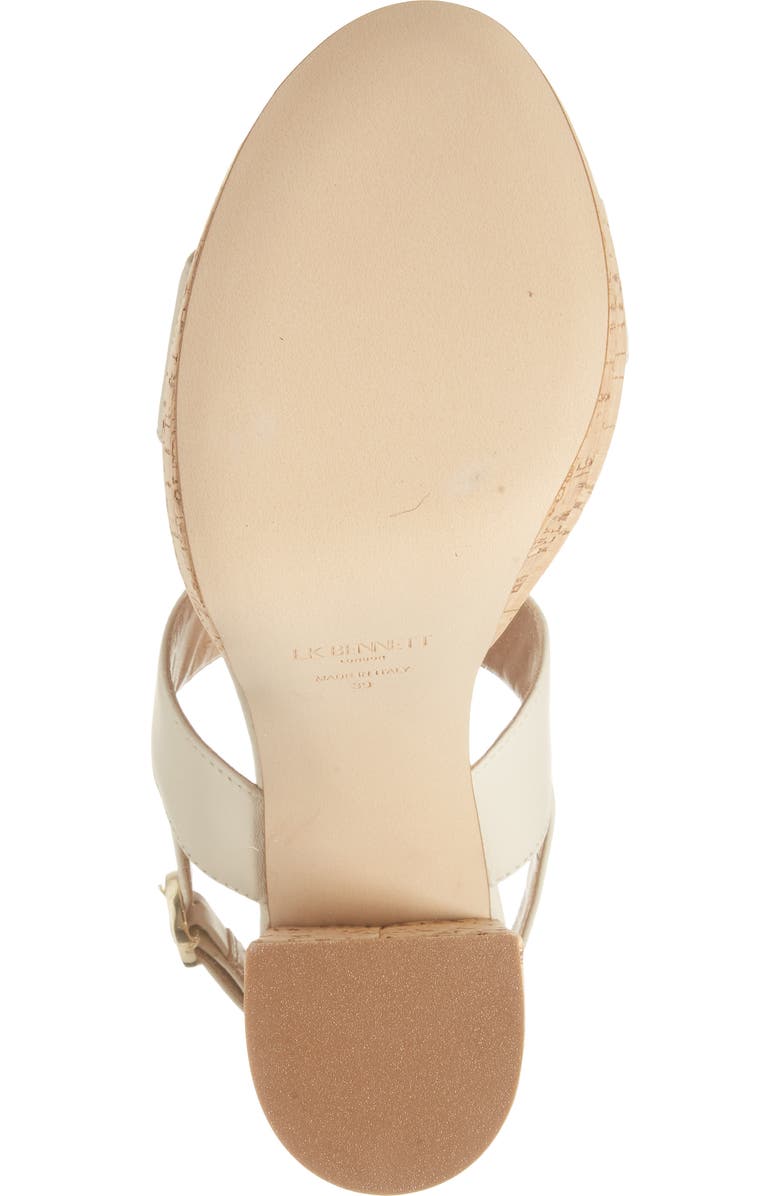 LK Bennett Misty Slingback Platform Sandal, Alternate, color,