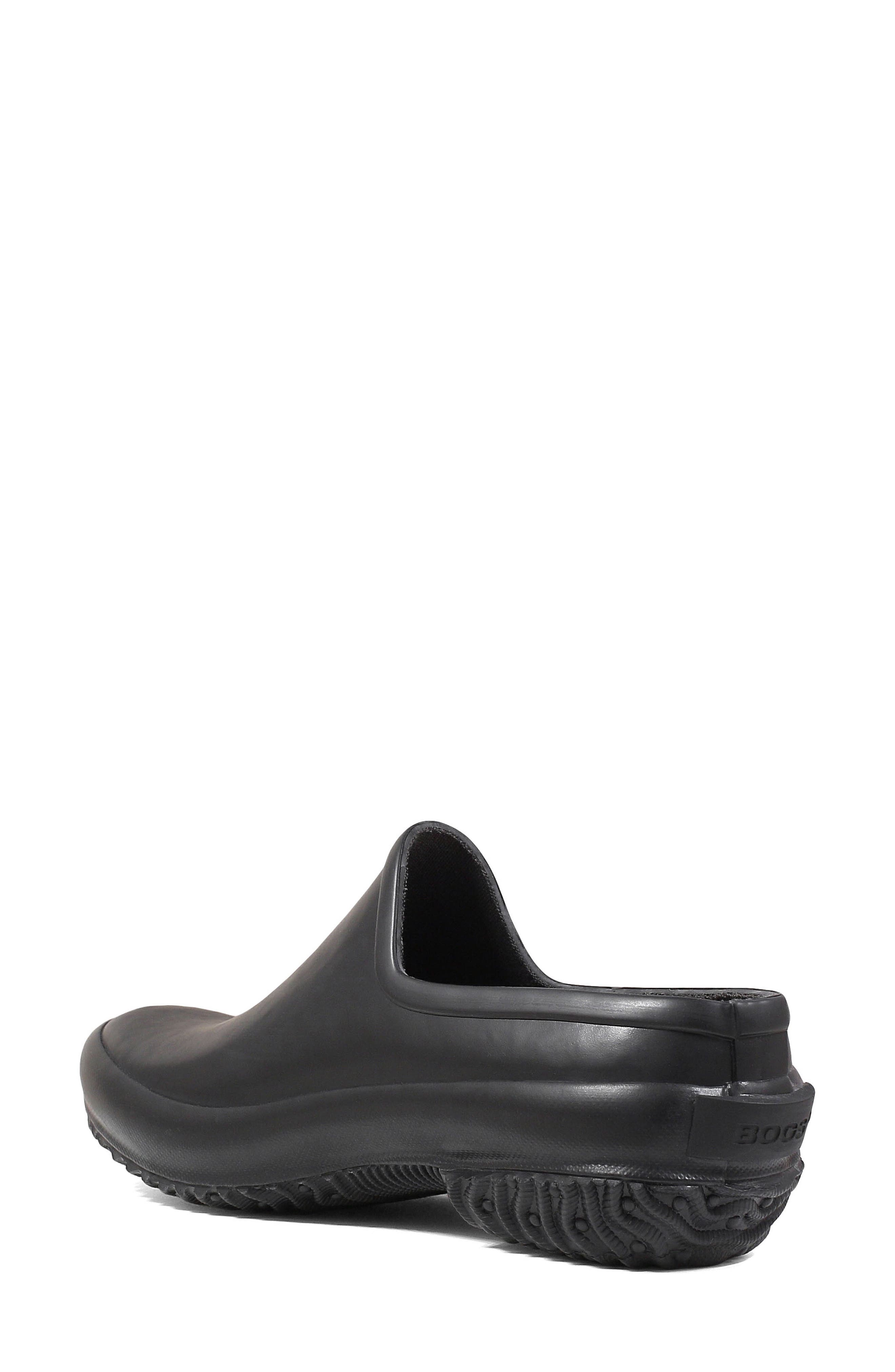 Bogs Patch Waterproof Clog, Alternate, color, Black