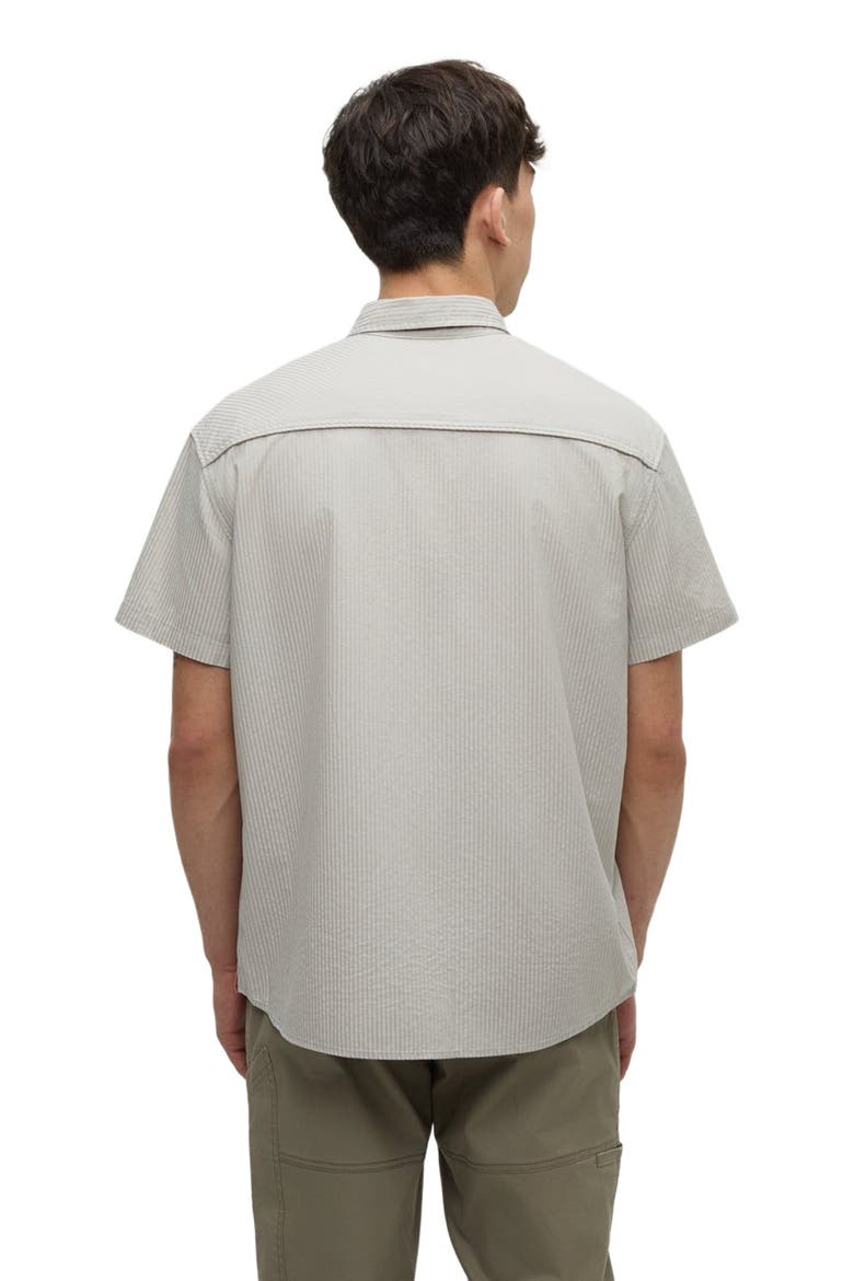 Hopkins Shirt, Alternate, color, Sand Stone/Graphite