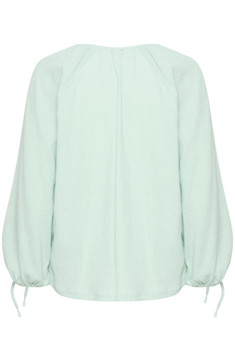 Soaked in Luxury Catharina V-Neck Casual Fit Blouse, Alternate, color, Surf Spray