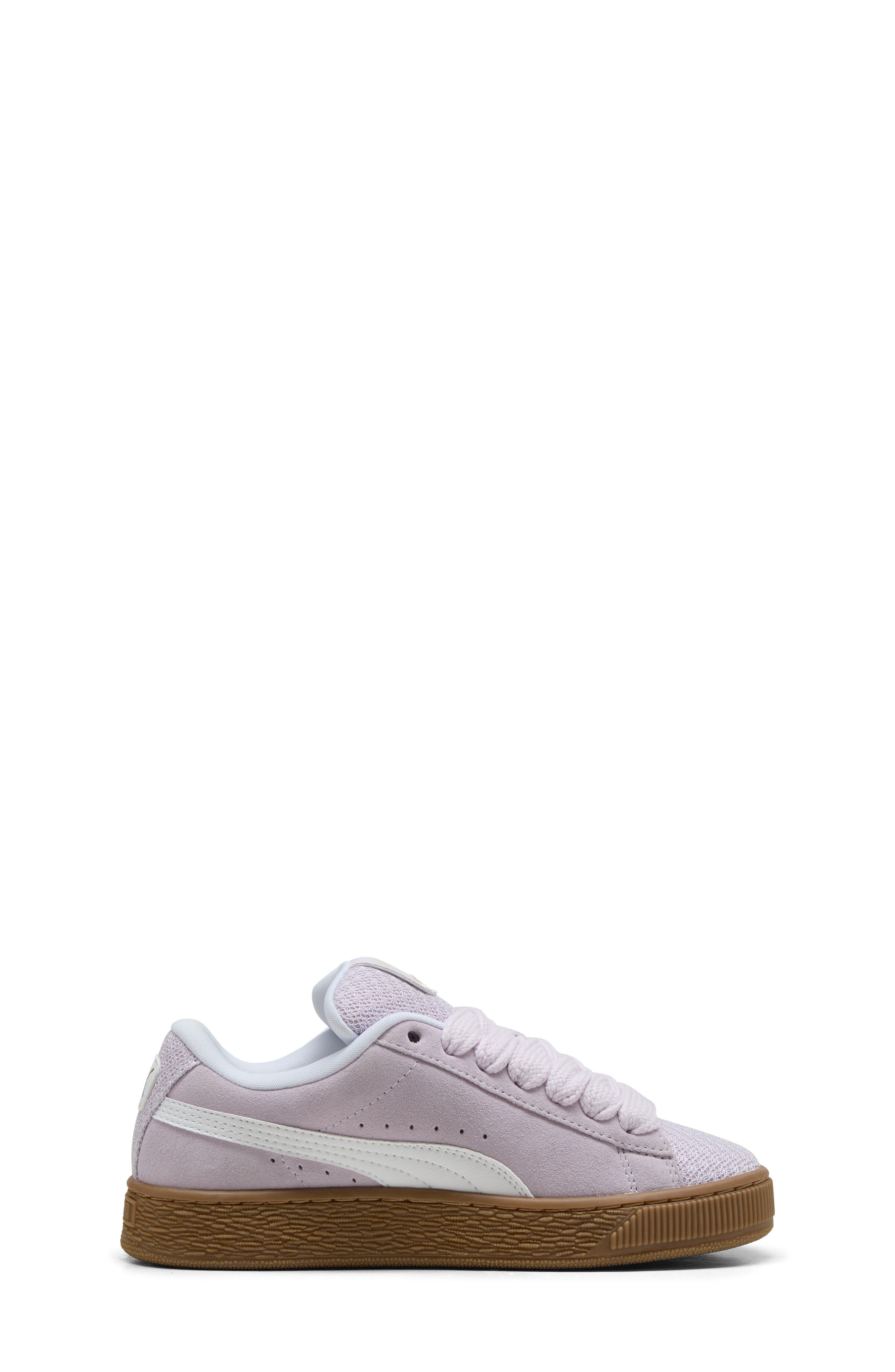 PUMA Kids' Suede XL Summer Feels Jr. Sneaker, Alternate, color, Lilac Frost-Puma White