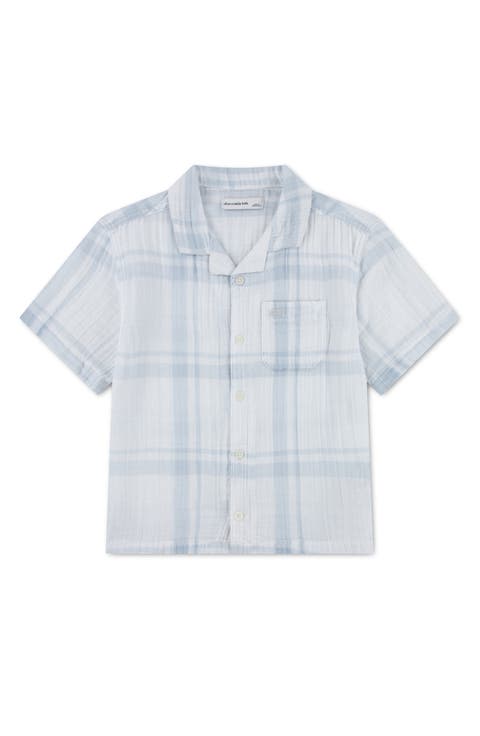 Kids' Cotton Gauze Camp Shirt (Little Kid & Big Kid)