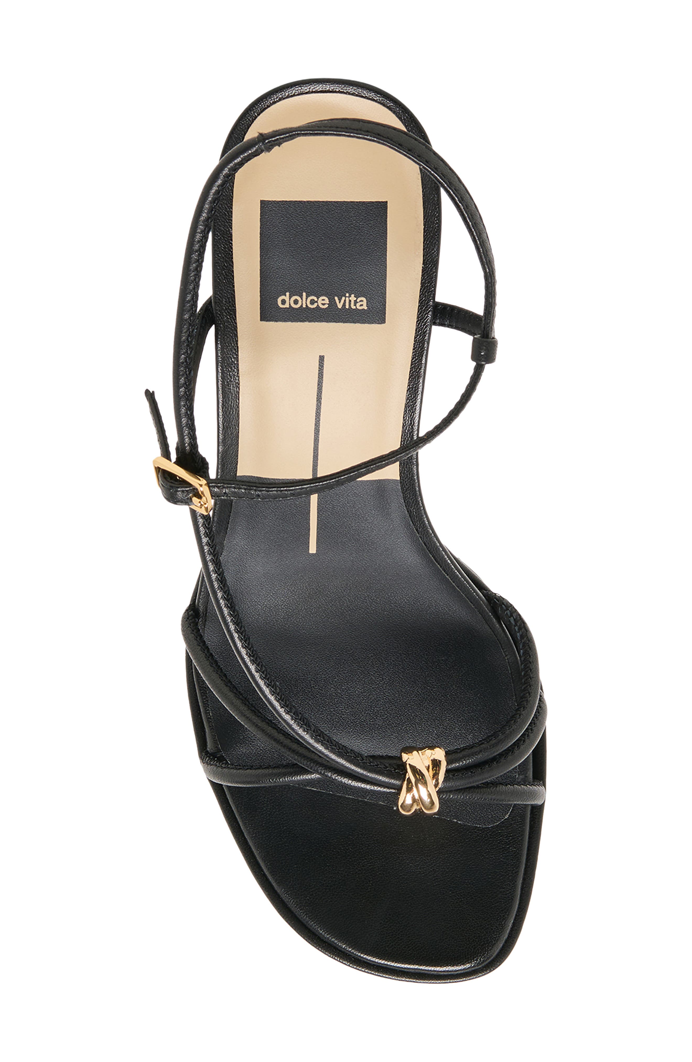 Dolce Vita Odete Platform Sandal, Alternate, color, Black Leather