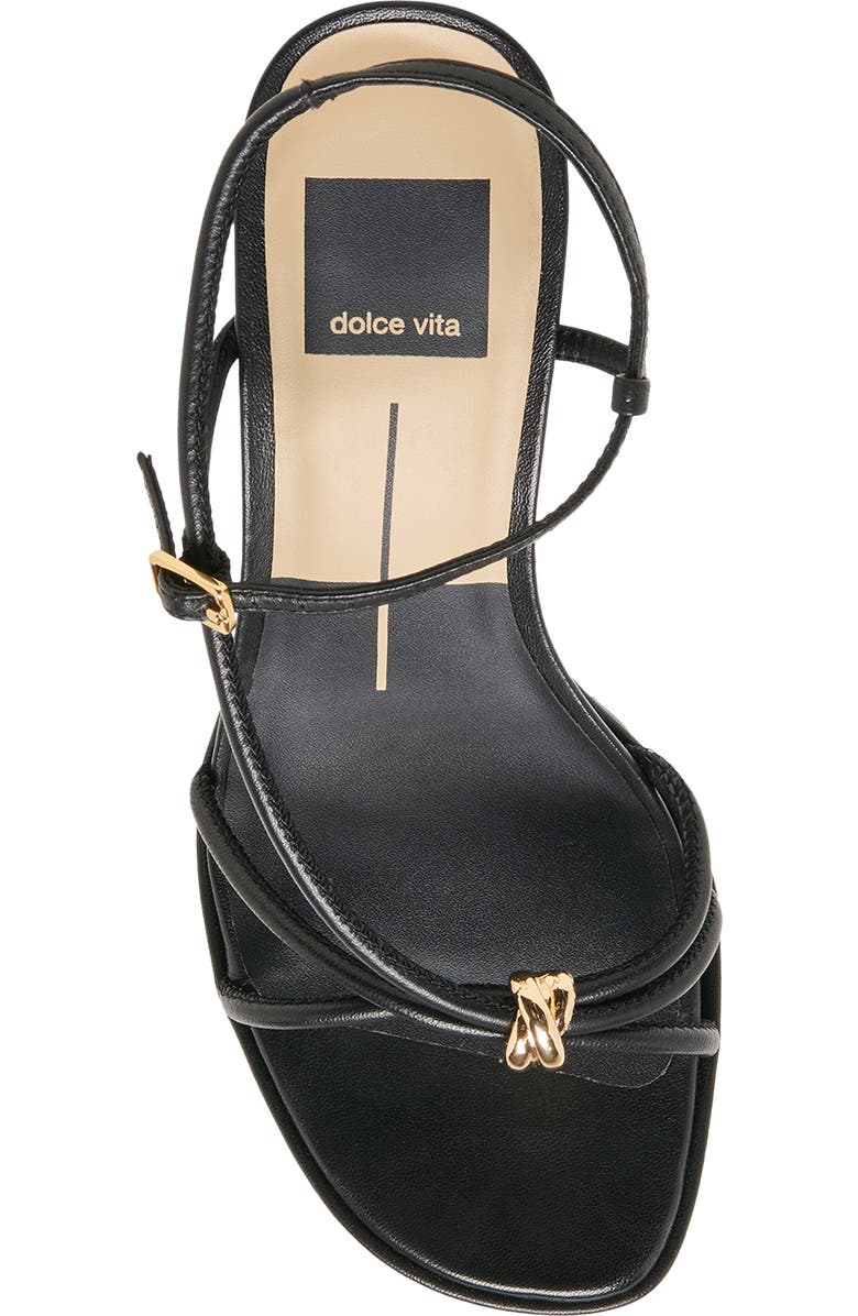 Dolce Vita Odete Platform Sandal, Alternate, color, Black Leather