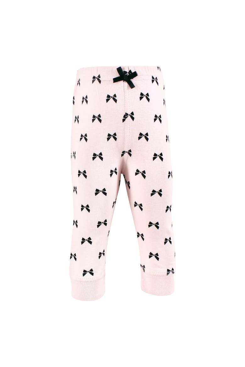 4Pk Collection of Versatile Pants Bottoms, Alternate, color, Leopard Bows