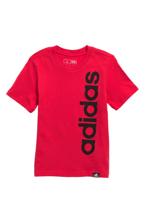 Kids' Linear Logo Cotton Graphic T-Shirt (Little & Big Kid)