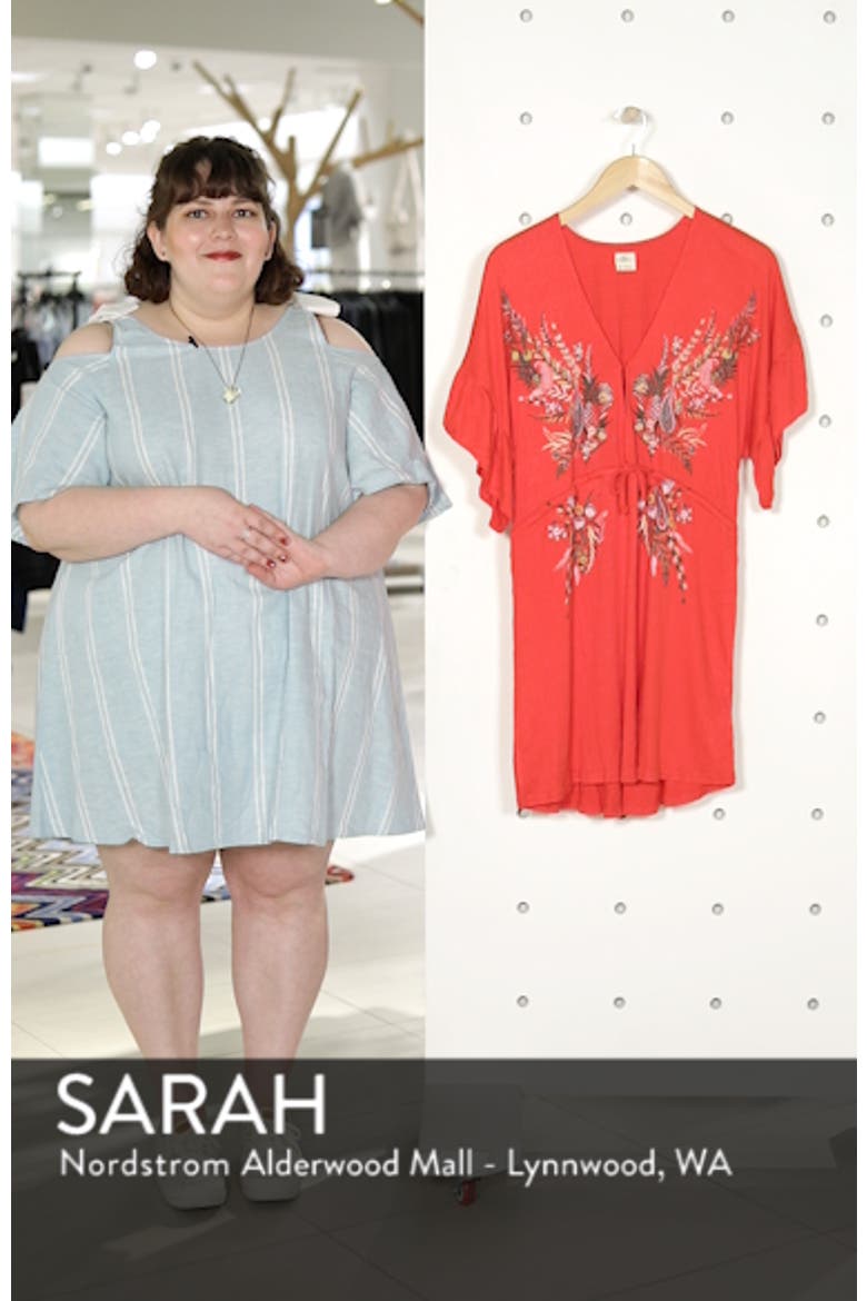 Mikhaela Keyhole Neck Dress video