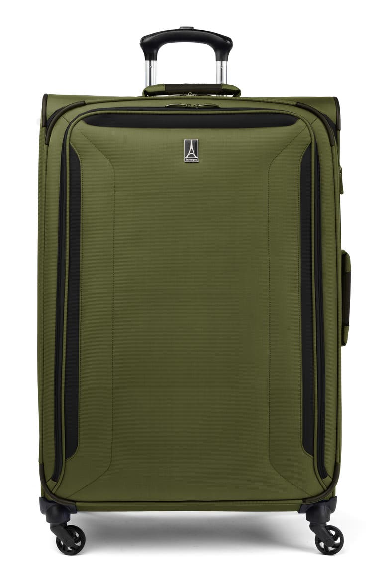 Pilot Air 2 29 Inch Expandable Spinner Suitcase, Main, color, OLIVE/ BLACK
