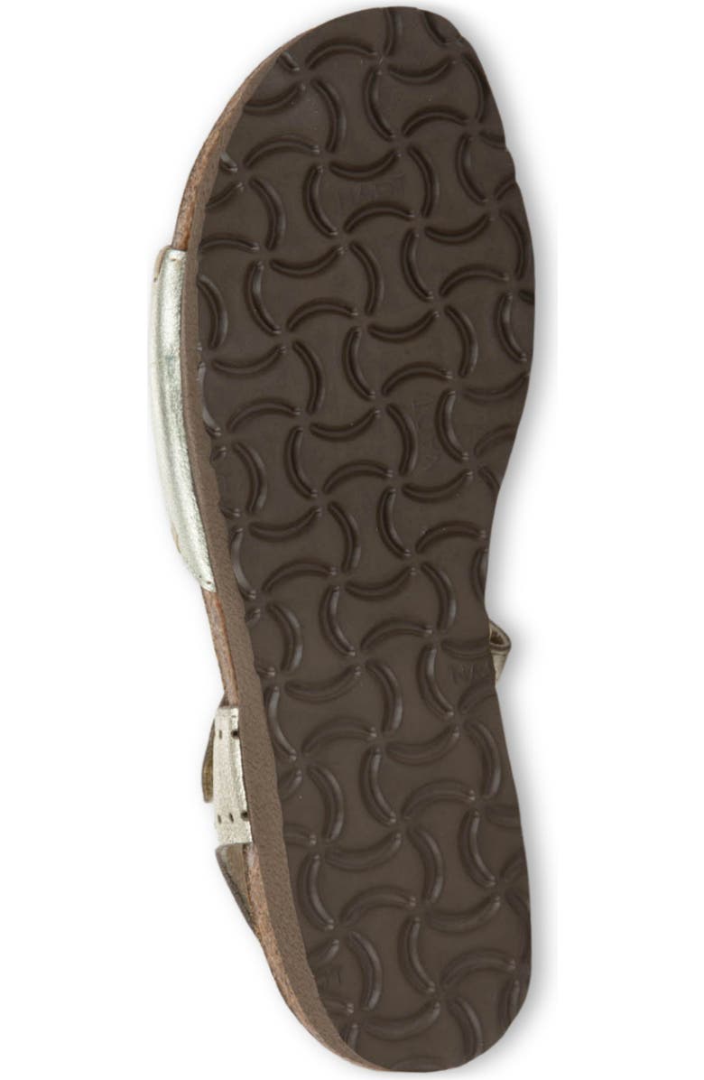 Naot Luna Sandal, Alternate, color, Gold Radiant Leather