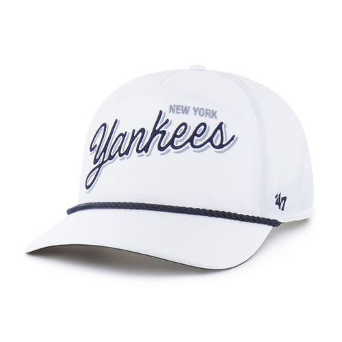 Men's '47 White New York Yankees Brrr Fairway Hitch Adjustable Hat at Nordstrom