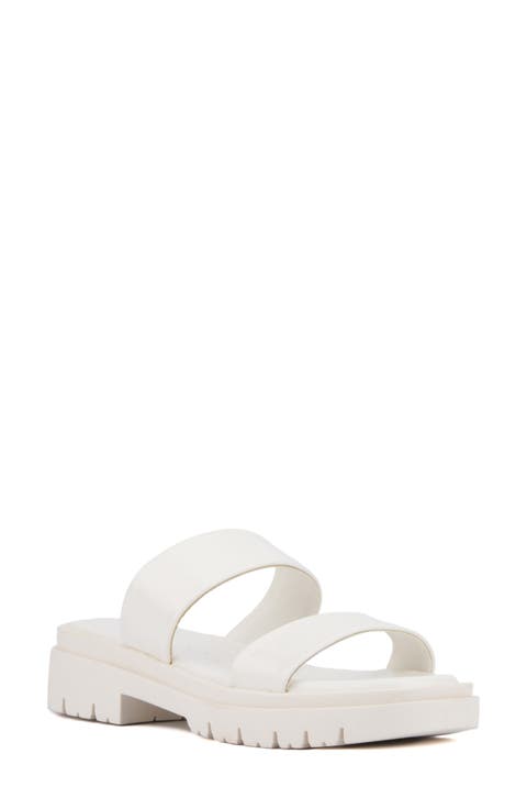 Tempting Platform Slide Sandal