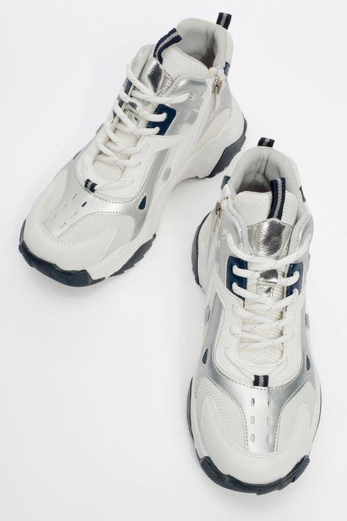Prologue Shoes Lowel Sneaker Boot In White