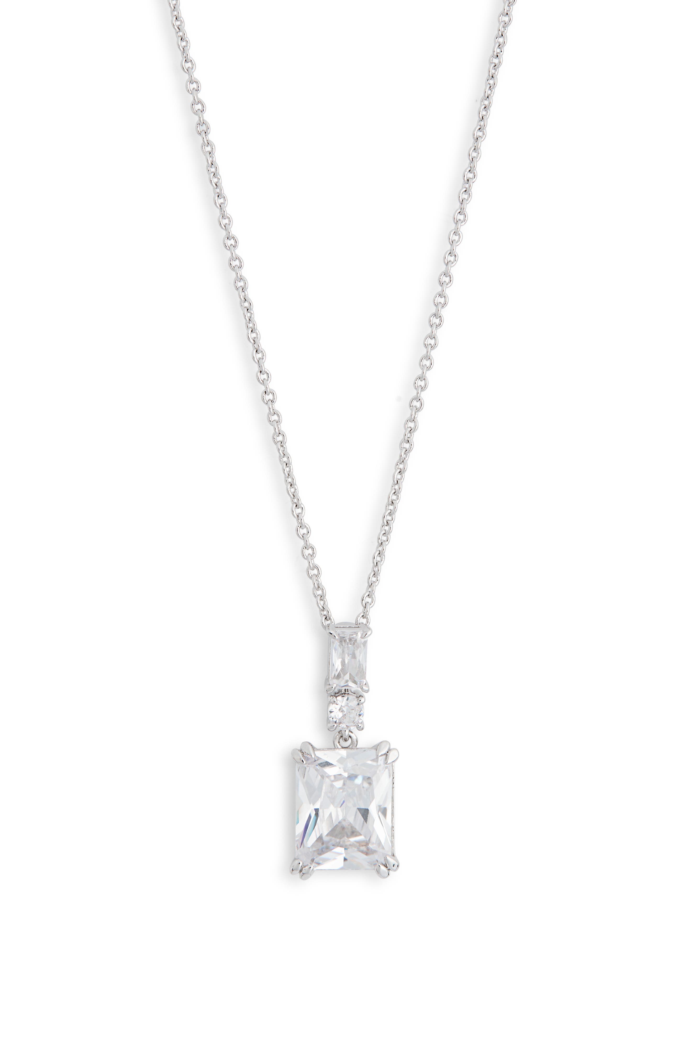 Nadri VIP Cubic Zirconia Pendant Necklace