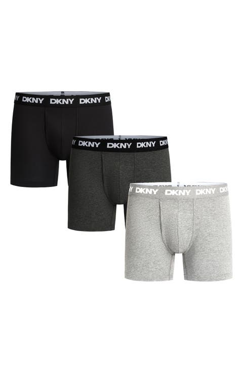 3-Pack Stretch Cotton Boxer Briefs
