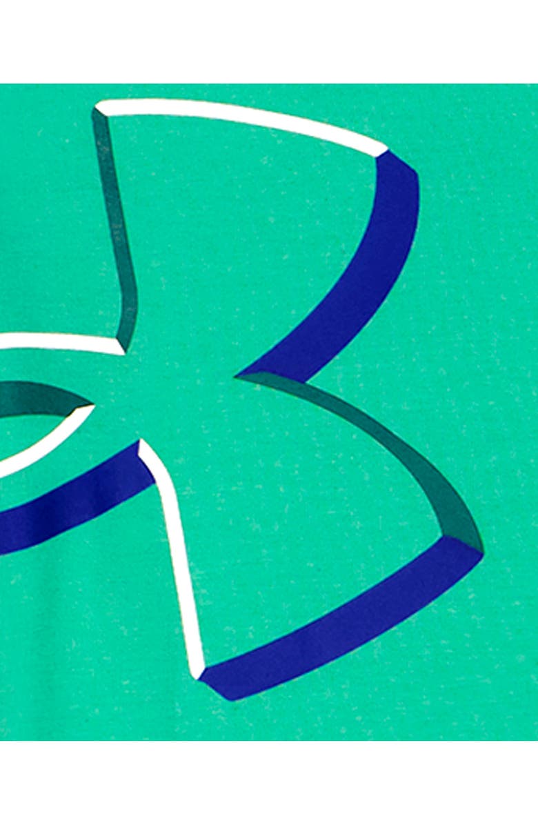 Under Armour Kids' Dimension Core Graphic T-Shirt & Shorts Set, Alternate, color, Green Mode