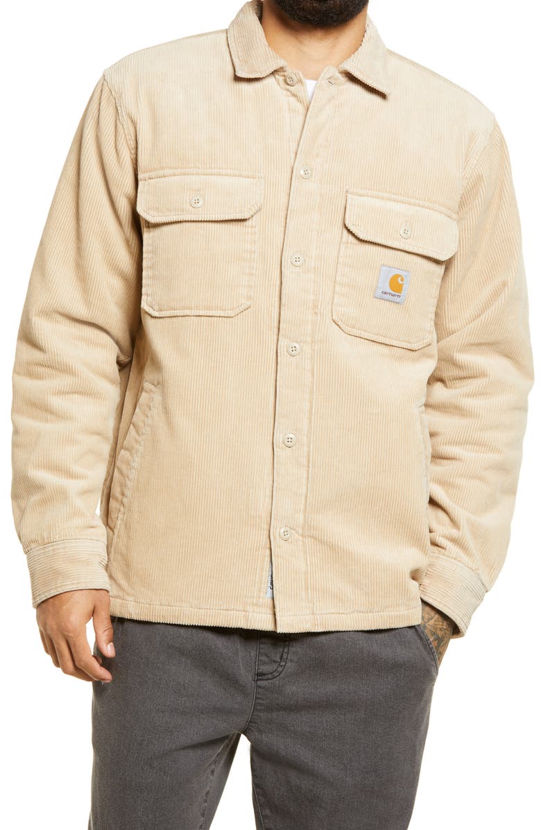 Carhartt Work In Progress Whitsome Cotton Corduroy Shirt Jacket, Alternate, color,