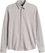 BOSS Roan Kent Cotton Button-Up Shirt