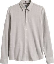 BOSS Roan Kent Cotton Button-Up Shirt