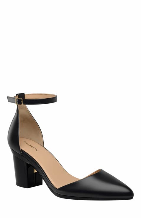 The D'Orsay 3" Block Heel
