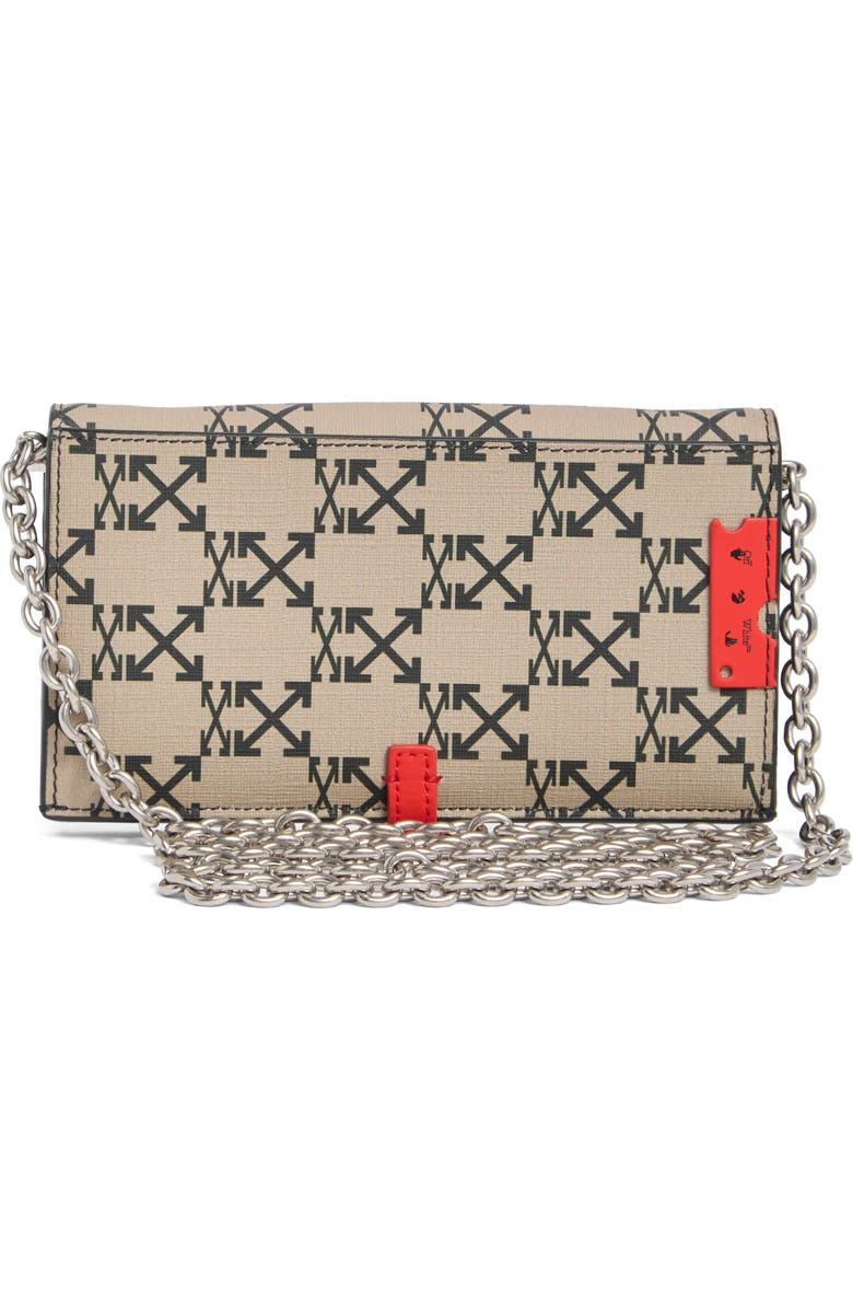Off-White Monogram Wallet On A Chain, Alternate, color,