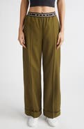Marni Tropical Virgin Wool Straight Leg Pants