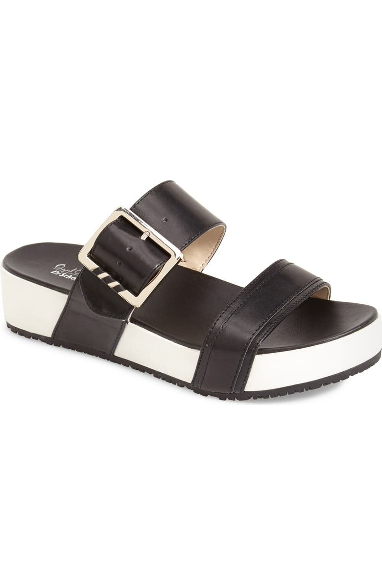 Dr. Scholl's Original Collection 'Frill' Slide Sandal, Main, color,