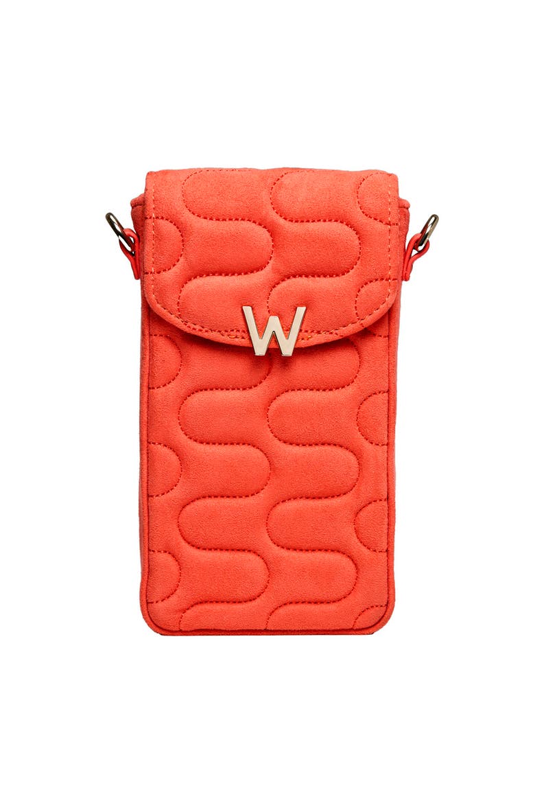 Mimi Swirl Phone Bag, Main, color, Radiant Red