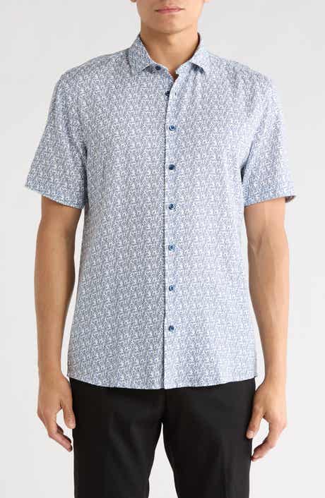 SOUL OF LONDON Short Sleeve Sport Shirt