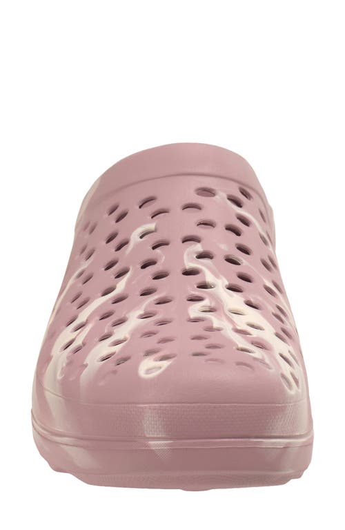 Revitalign Fusion Vitality Marbled Clog In Pink