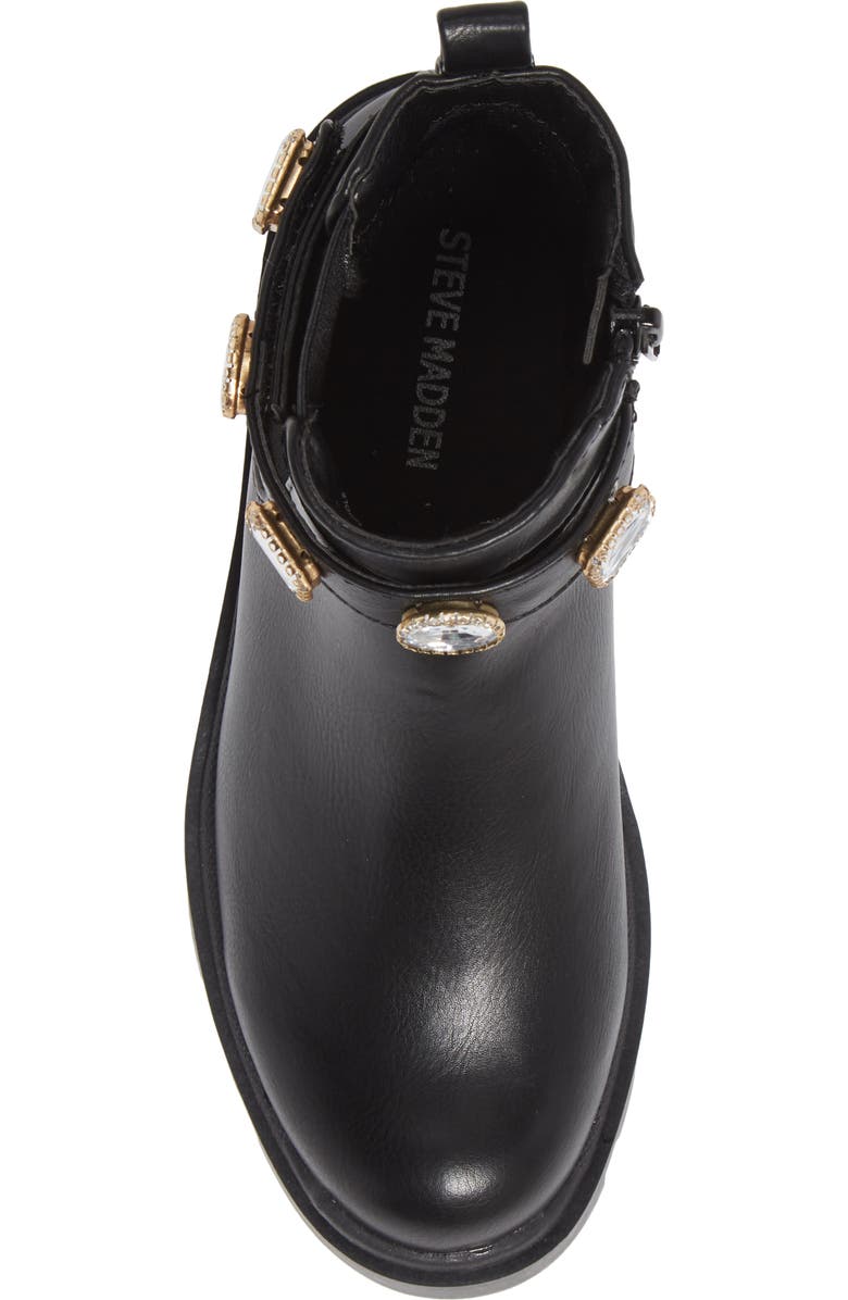 Steve Madden Kids' Jamulet Embellished Boot, Alternate, color,
