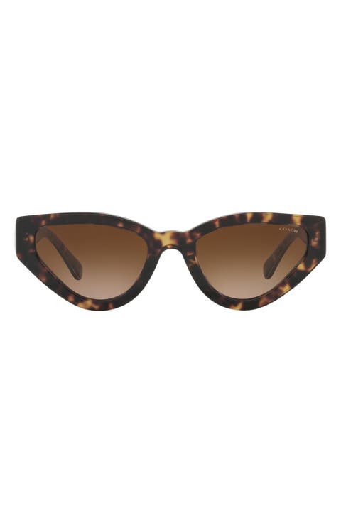 52mm Cat Eye Sunglasses