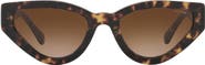 COACH 52mm Cat Eye Sunglasses