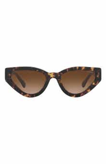 COACH 52mm Cat Eye Sunglasses