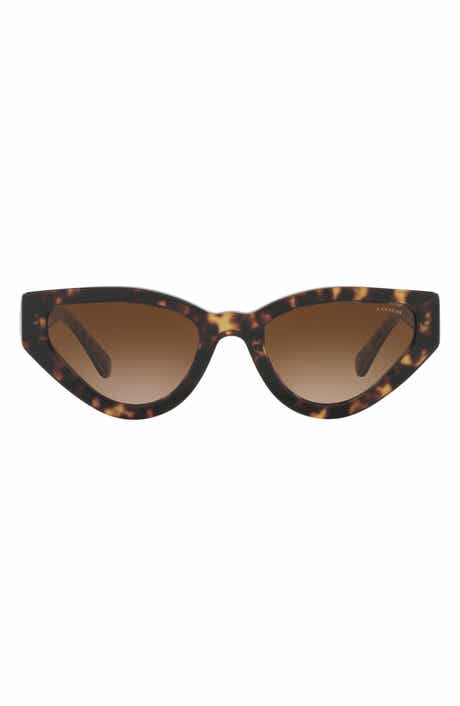 COACH 52mm Cat Eye Sunglasses