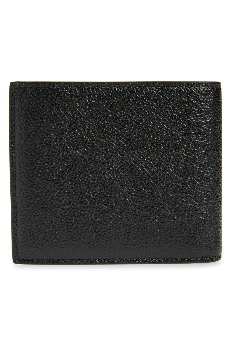 Square Billfold Wallet, Alternate, color, 1090 BLACK/WHITE
