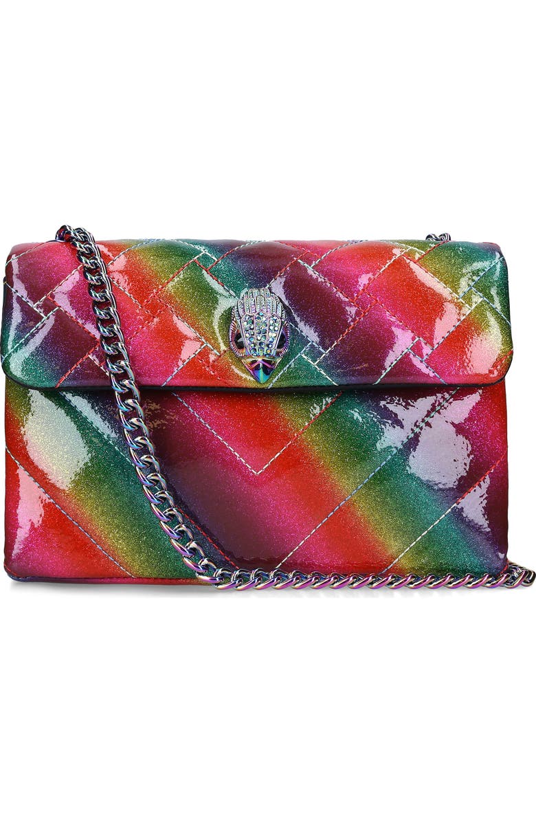 Kurt Geiger London Kensington Glitter Crossbody Bag, Main, color,