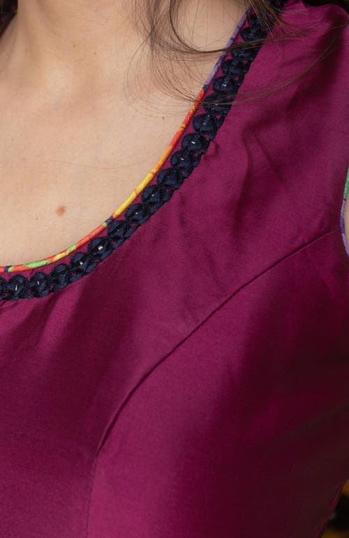 Raas Kari Floral Chaniya Choli In Multi