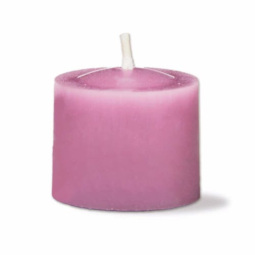 Tag Lilac Votive Candles Set Of 12 Smokeless Paraffin Wax In Purple