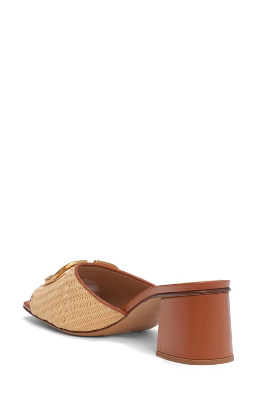 Valentino Garavani Vlogo Signature Slide Sandal In Nude