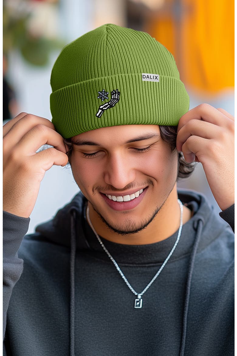 Chill Touch Beanie, Alternate, color, Olive