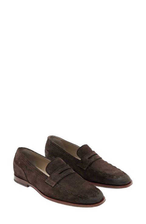 Jules Stitch Leather Loafer