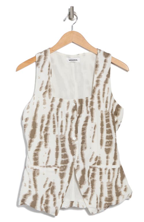 Vigoss Patterned Utility Top