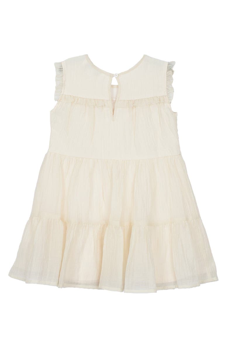Isobella & Chloe Bella Ivory SS Dress, Alternate, color, White