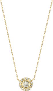 Bony Levy Icon 18K Yellow Gold Diamond Sun Pendant Necklace