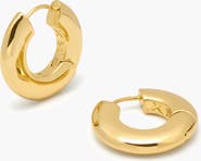 YOJ Sirso Midi Chubby Hoop Earrings