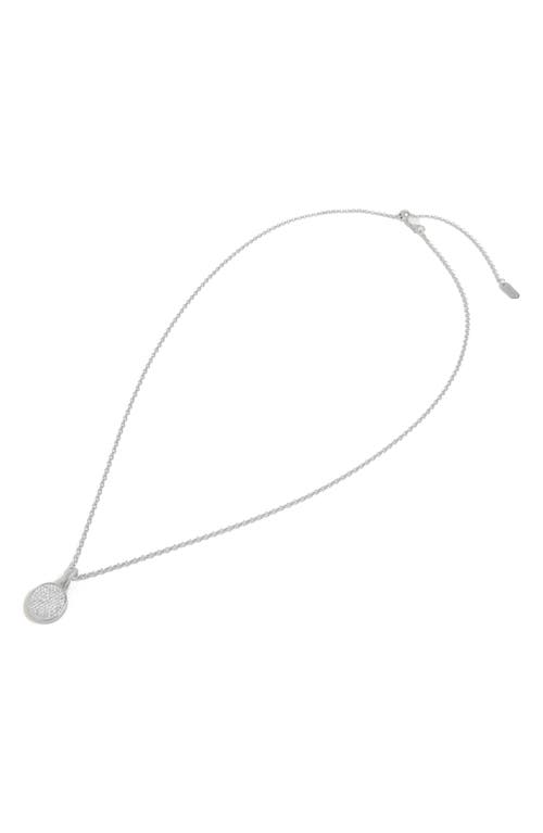 Dean Davidson Madeleine Pavé Pendant Necklace In Metallic