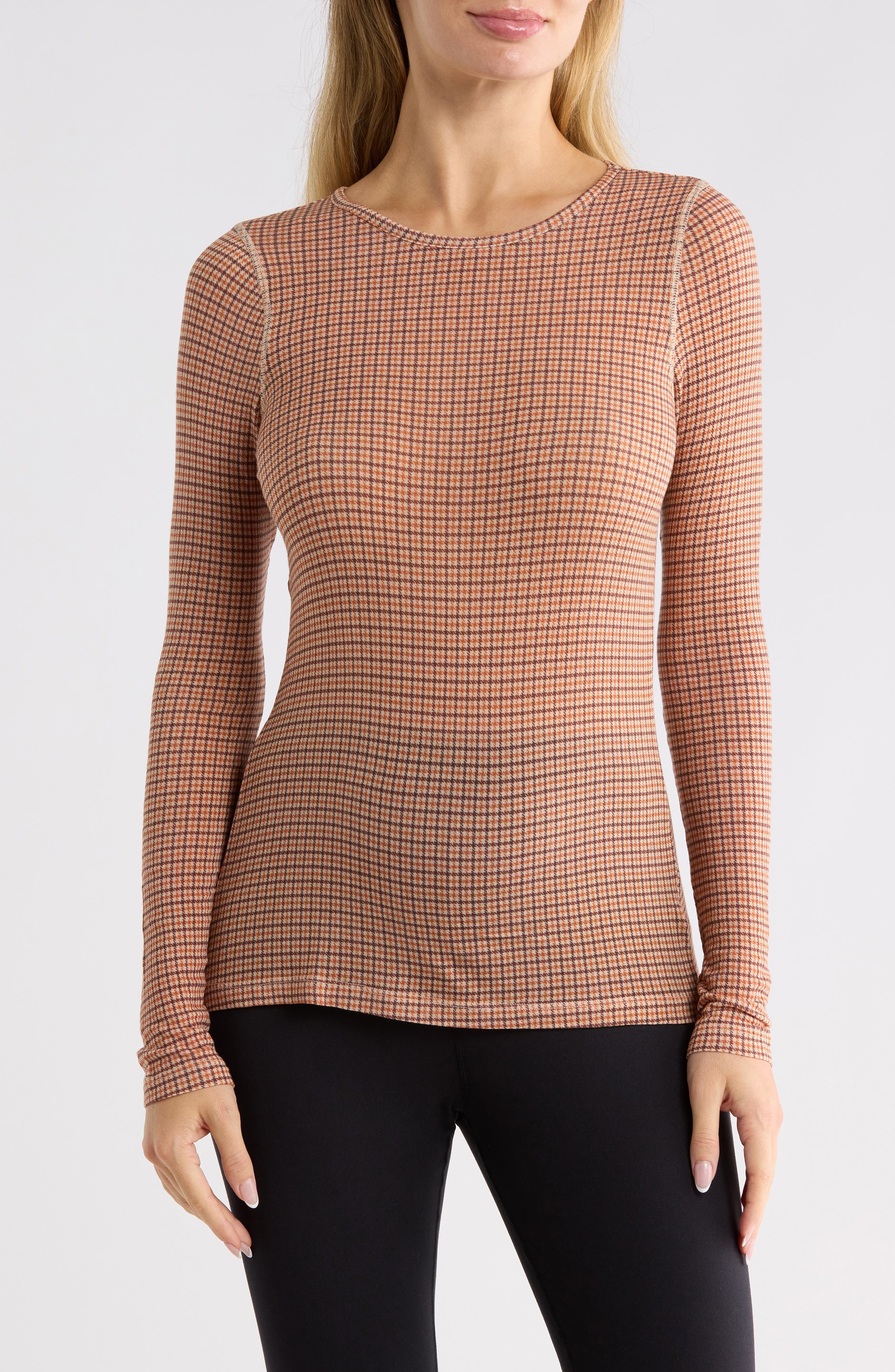 CHAMPAGNE RICH COFFEE PLAID